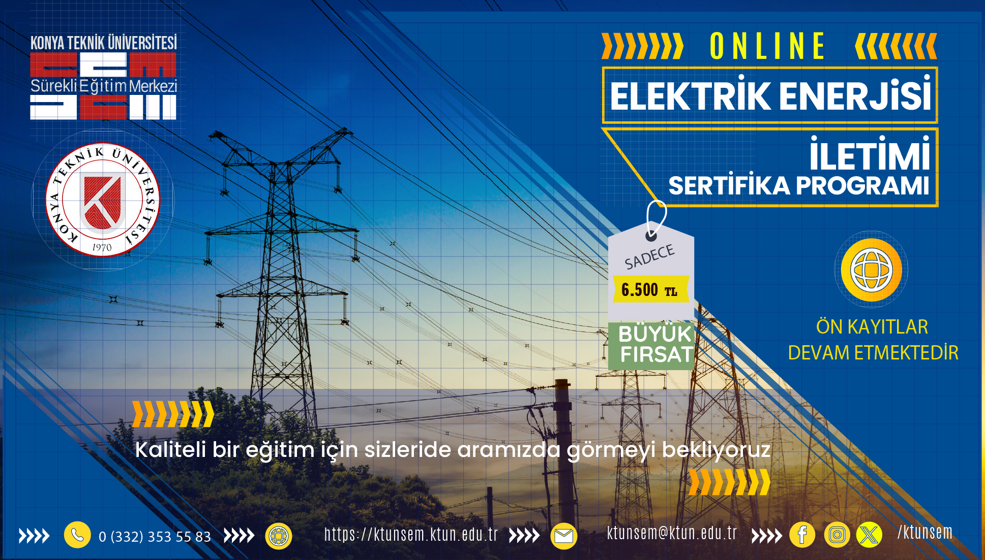 Online Elektrik Enerjisi İletimi Sertifika Programı